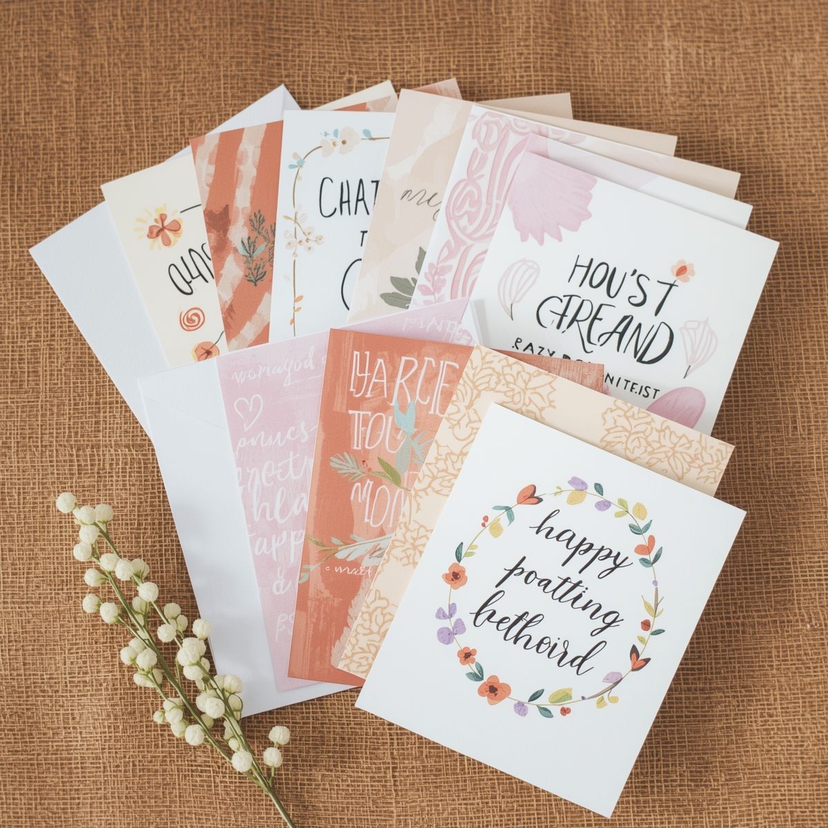 Art prints displayed on wall